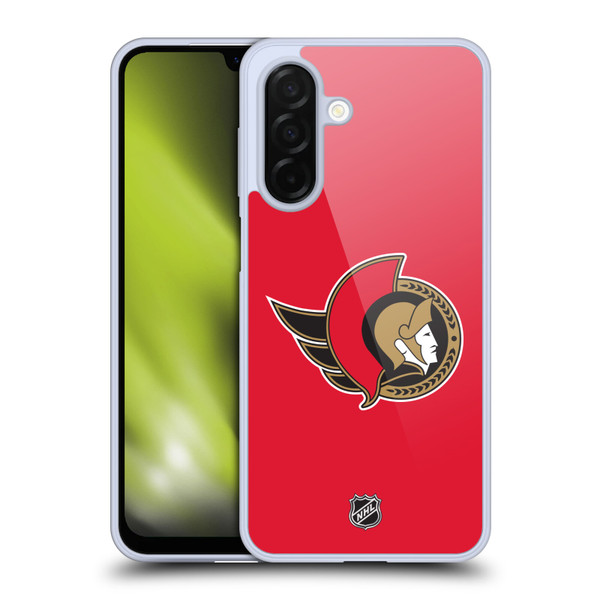 NHL Ottawa Senators Plain Soft Gel Case for Samsung Galaxy A26 5G