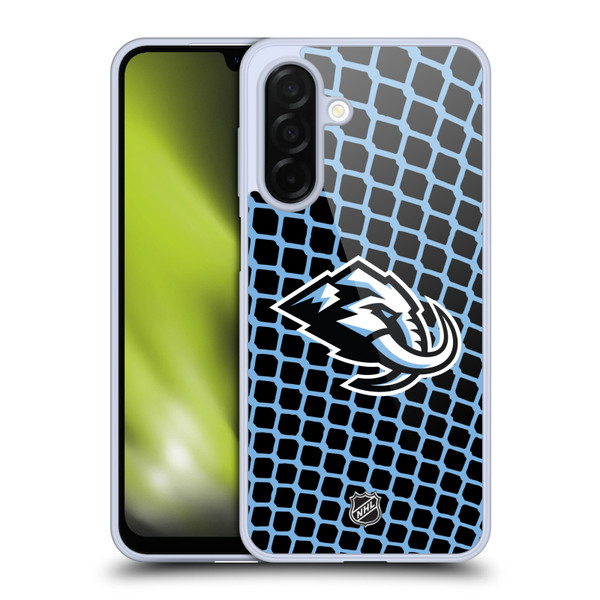 NHL Utah Mammoth Net Pattern Soft Gel Case for Samsung Galaxy A26 5G