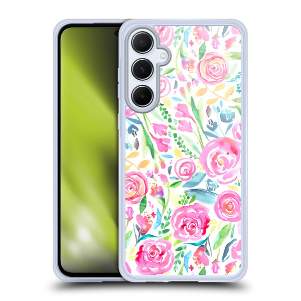 Ninola Floral Spring Days Soft Gel Case for Samsung Galaxy A55 5G