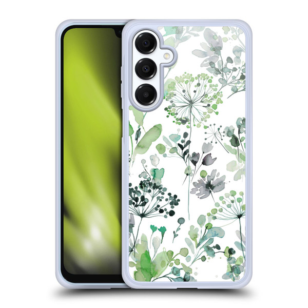 Ninola Wild Grasses Eucalyptus Soft Gel Case for Samsung Galaxy A16 5G & MagSafe