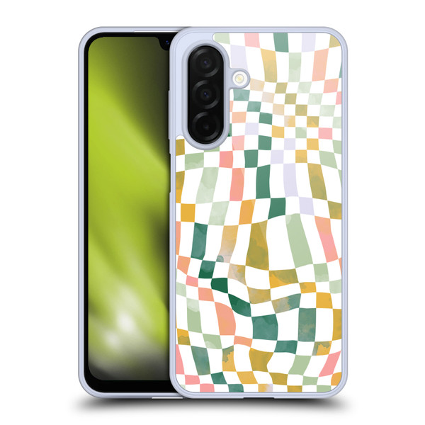 Ninola Checker Pattern Nostalgic Soft Gel Case for Samsung Galaxy A26 5G