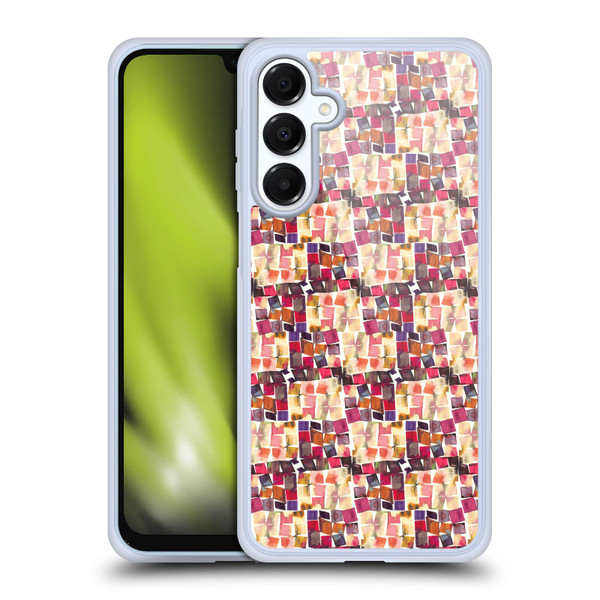 Ninola Patterns Minimal Crochet Soft Gel Case for Samsung Galaxy A16 5G & MagSafe