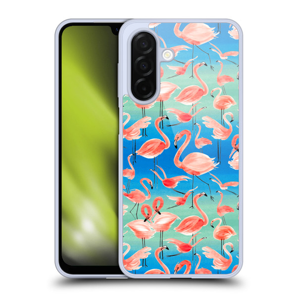 Ninola Patterns Flamingos Soft Gel Case for Samsung Galaxy A26 5G