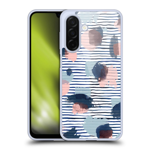 Ninola Patterns Graphic Thoughts Dots Blue Soft Gel Case for Samsung Galaxy A26 5G
