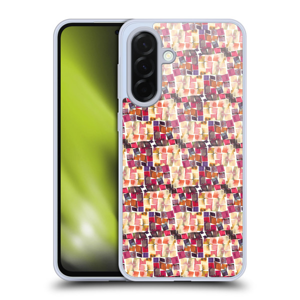 Ninola Patterns Minimal Crochet Soft Gel Case for Samsung Galaxy A36 5G