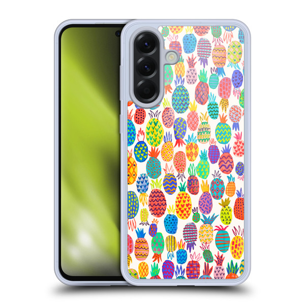 Ninola Patterns Cute Pineapples Soft Gel Case for Samsung Galaxy A56 5G