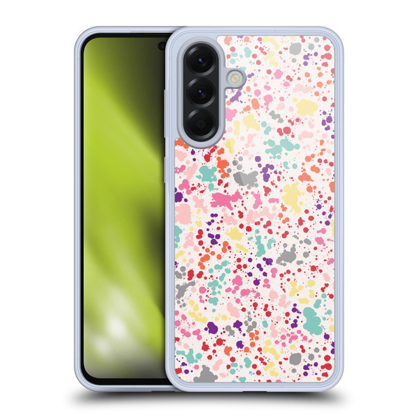 Ninola Patterns Colourful Splatter Drops Soft Gel Case for Samsung Galaxy A56 5G