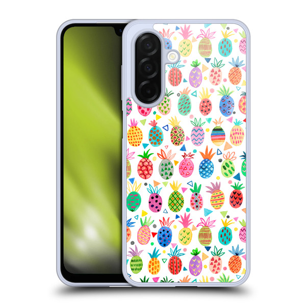 Ninola Mix Patterns Geometric Pineapples Soft Gel Case for Samsung Galaxy A26 5G