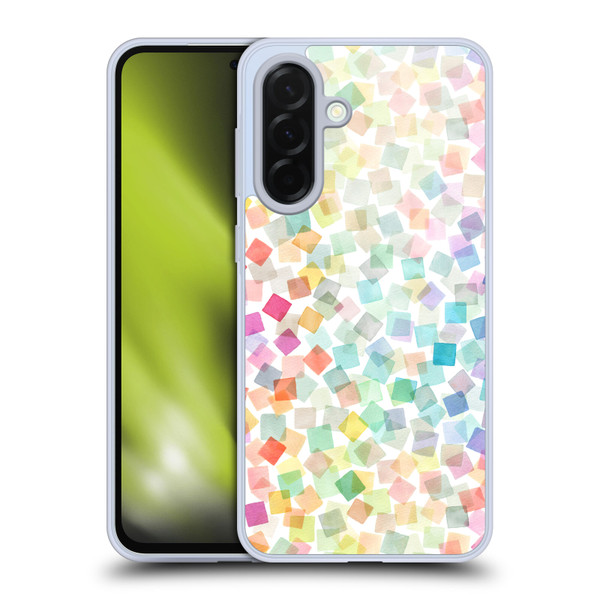 Ninola Mix Patterns Confetti Plaids Soft Gel Case for Samsung Galaxy A36 5G