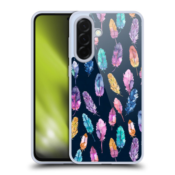 Ninola Patterns 4 Boho Feathers Soft Gel Case for Samsung Galaxy A36 5G