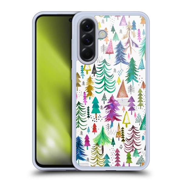 Ninola Patterns 4 Colourful Pines Soft Gel Case for Samsung Galaxy A56 5G
