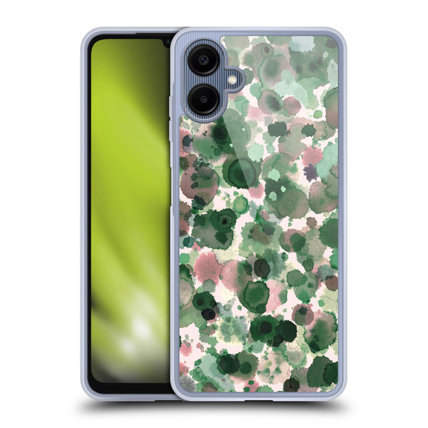 Ninola Pattern Abstract Green Moss Soft Gel Case for Samsung Galaxy A06 4G / 5G