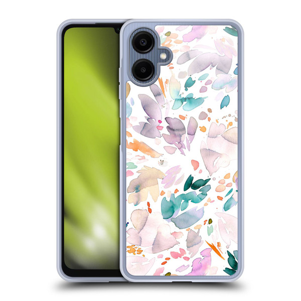 Ninola Pattern Abstract Petals Soft Gel Case for Samsung Galaxy A06 4G / 5G