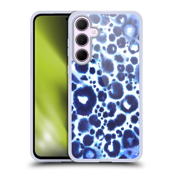 Ninola Pattern Abstract Sea Foam Soft Gel Case for Samsung Galaxy A35 5G