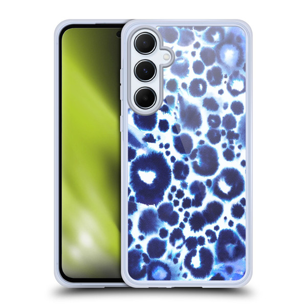 Ninola Pattern Abstract Sea Foam Soft Gel Case for Samsung Galaxy A55 5G