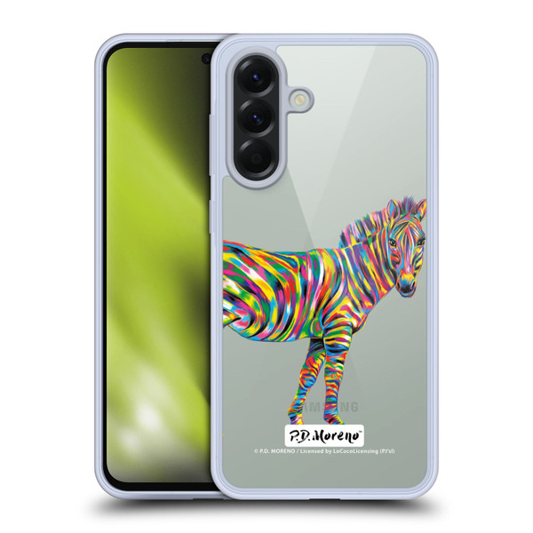 P.D. Moreno Animals Zebra Soft Gel Case for Samsung Galaxy A56 5G