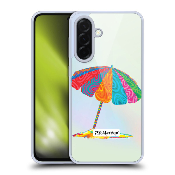 P.D. Moreno Assorted Design Beach Umbrella Soft Gel Case for Samsung Galaxy A36 5G