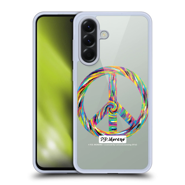 P.D. Moreno Assorted Design Peace Sign Soft Gel Case for Samsung Galaxy A56 5G