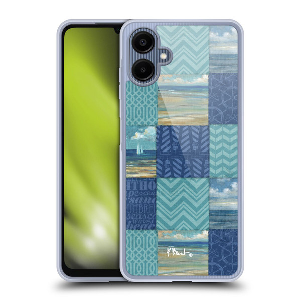 Paul Brent Coastal Beach Scape Patch Work Soft Gel Case for Samsung Galaxy A06 4G / 5G
