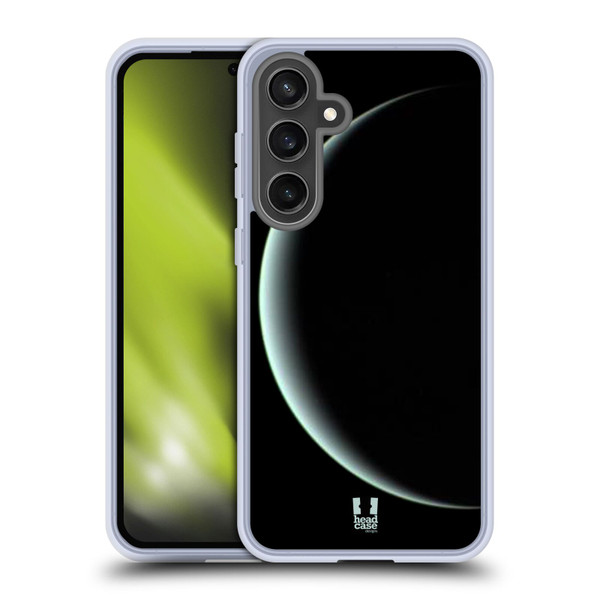 Head Case Designs Outerspace Uranus Soft Gel Case for Samsung Galaxy S24 FE & MagSafe