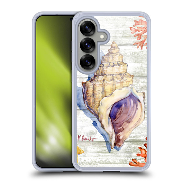Paul Brent Ocean Bahia Shells Soft Gel Case for Samsung Galaxy S25 & MagSafe