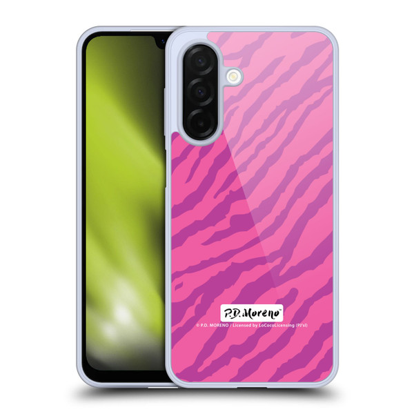 P.D. Moreno Patterns Pink Zebra Soft Gel Case for Samsung Galaxy A26 5G