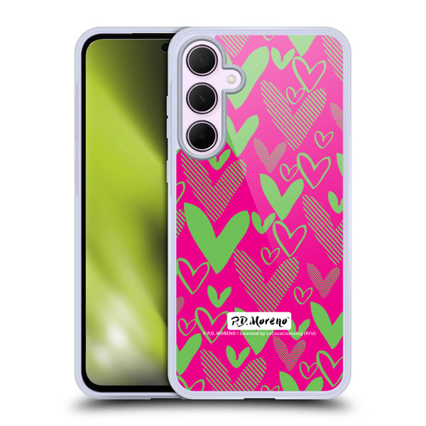 P.D. Moreno Patterns Hearts 1 Soft Gel Case for Samsung Galaxy A35 5G