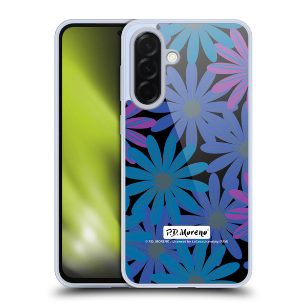 P.D. Moreno Patterns Midnight Daisies Soft Gel Case for Samsung Galaxy A36 5G