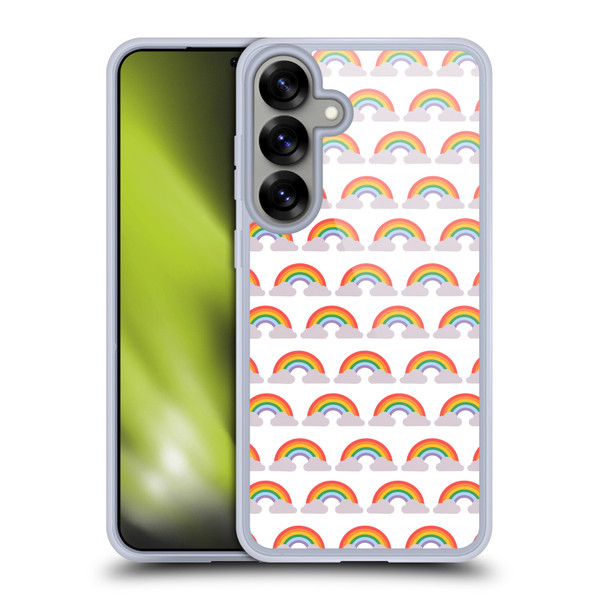 Pepino De Mar Rainbow Pattern Soft Gel Case for Samsung Galaxy S25+ & MagSafe