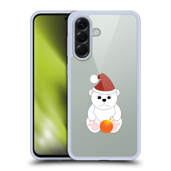 PLdesign Christmas Polar Bear Soft Gel Case for Samsung Galaxy A56 5G