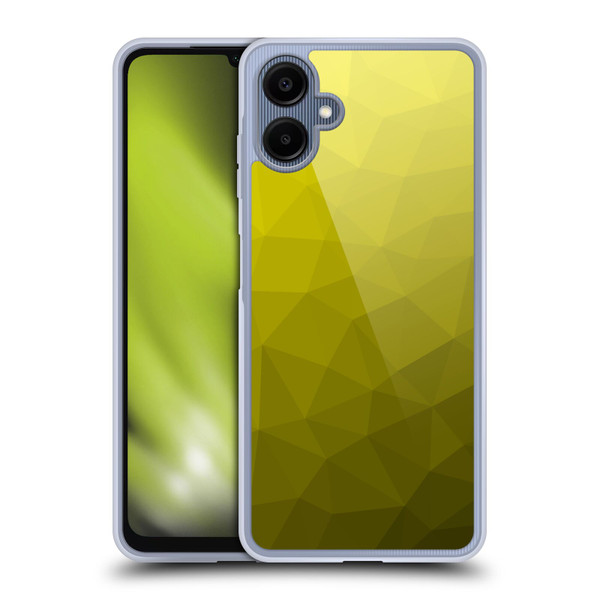 PLdesign Geometric Patterns Yellow Gradient Mesh Soft Gel Case for Samsung Galaxy A06 4G / 5G