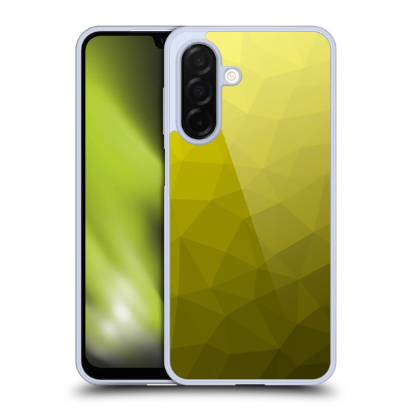 PLdesign Geometric Patterns Yellow Gradient Mesh Soft Gel Case for Samsung Galaxy A26 5G