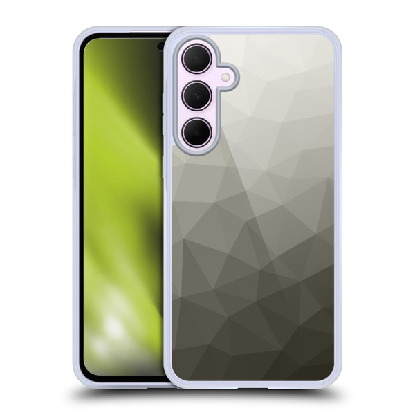 PLdesign Geometric Patterns Gray Gradient Mesh Soft Gel Case for Samsung Galaxy A35 5G