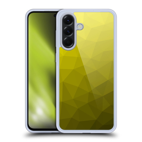 PLdesign Geometric Patterns Yellow Gradient Mesh Soft Gel Case for Samsung Galaxy A56 5G