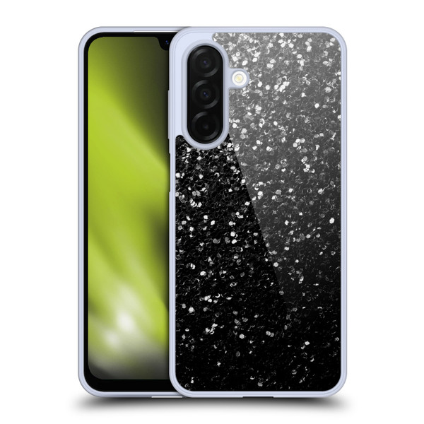 PLdesign Sparkle Prints Black Soft Gel Case for Samsung Galaxy A26 5G