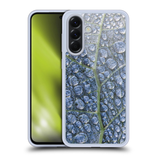 PLdesign Water Dew Texture Leaf Soft Gel Case for Samsung Galaxy A56 5G