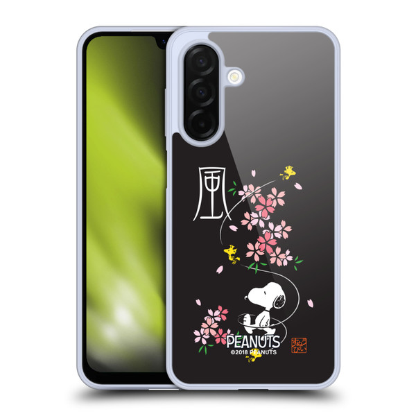 Peanuts Oriental Snoopy Cherry Blossoms Soft Gel Case for Samsung Galaxy A26 5G