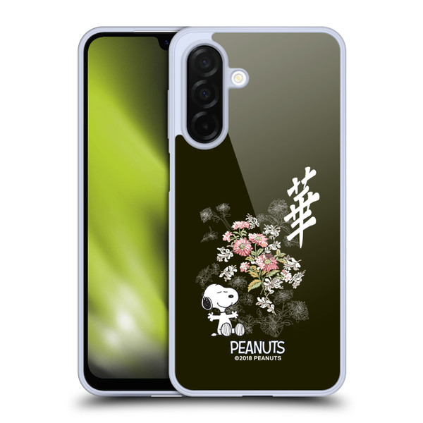 Peanuts Oriental Snoopy Floral Soft Gel Case for Samsung Galaxy A26 5G