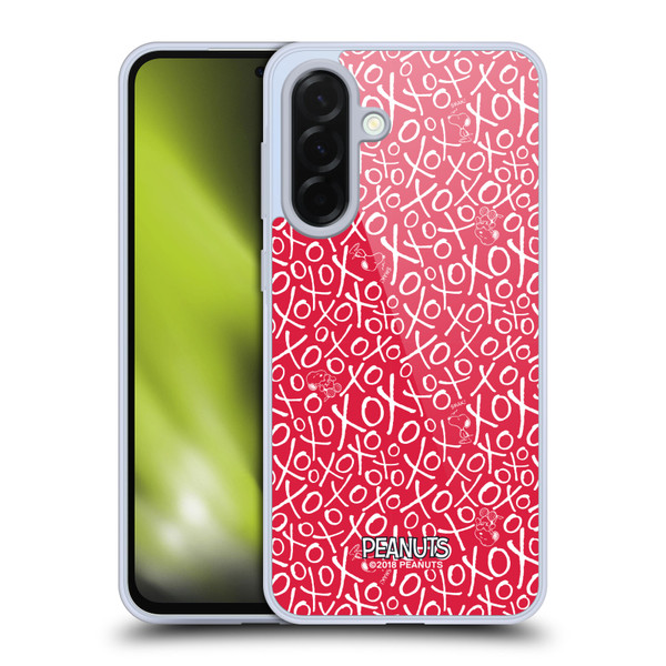 Peanuts Sealed With A Kiss Pattern Soft Gel Case for Samsung Galaxy A36 5G