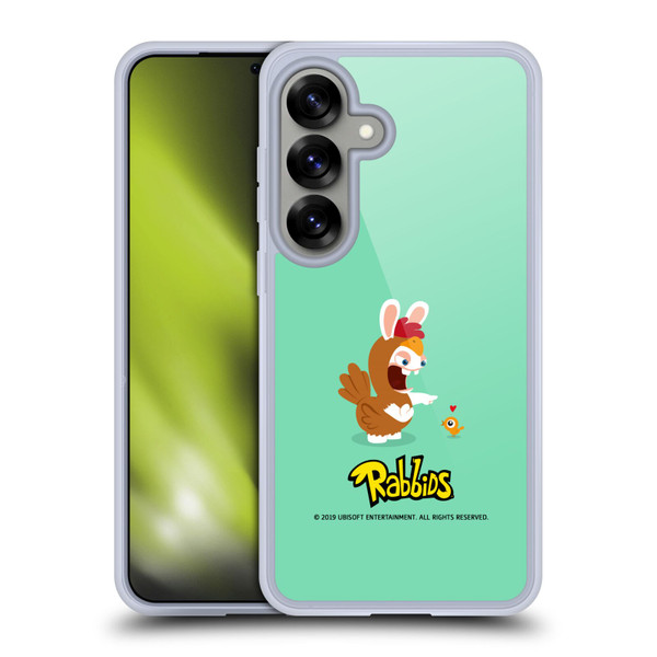 Rabbids Costumes Chicken Soft Gel Case for Samsung Galaxy S25 & MagSafe