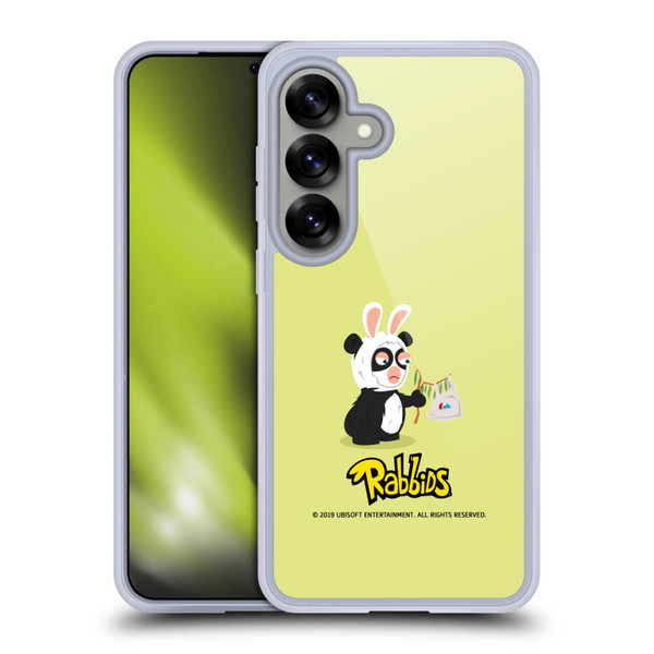 Rabbids Costumes Panda Soft Gel Case for Samsung Galaxy S25 & MagSafe