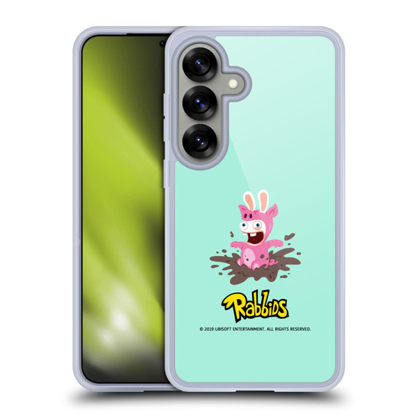 Rabbids Costumes Pig Soft Gel Case for Samsung Galaxy S25 & MagSafe