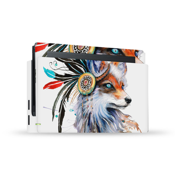 Pixie Cold Art Mix Fox Vinyl Sticker Skin Decal Cover for Nintendo Switch Console & Dock