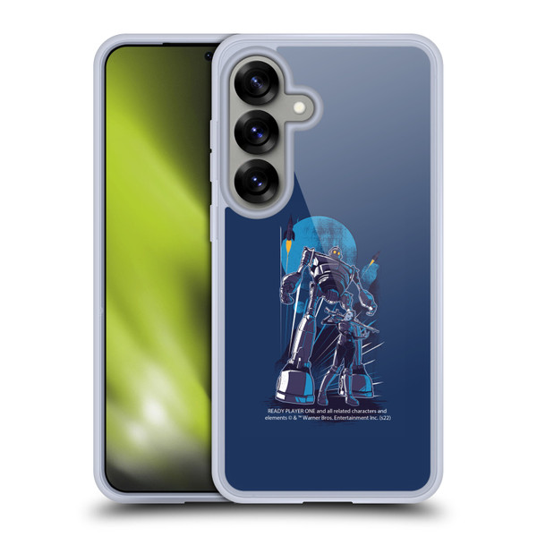 Ready Player One Graphics Iron Giant Soft Gel Case for Samsung Galaxy S25 & MagSafe