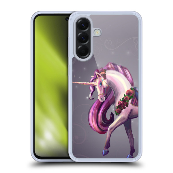 Rose Khan Unicorns Rose Red Soft Gel Case for Samsung Galaxy A56 5G