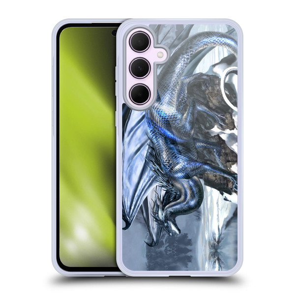 Ruth Thompson Dragons Silverblood Soft Gel Case for Samsung Galaxy A35 5G