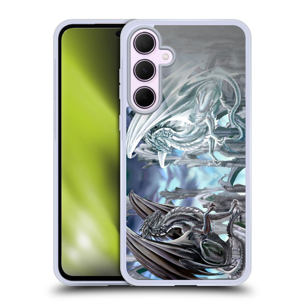 Ruth Thompson Dragons 2 Checkmate Soft Gel Case for Samsung Galaxy A35 5G