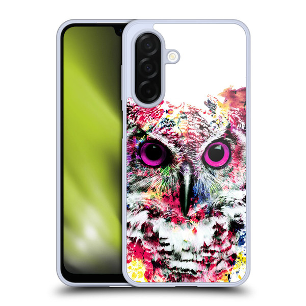Riza Peker Animals Owl Soft Gel Case for Samsung Galaxy A26 5G