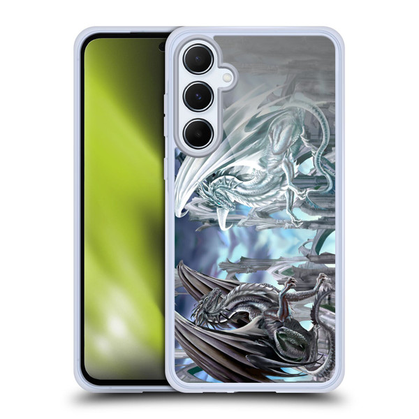 Ruth Thompson Dragons 2 Checkmate Soft Gel Case for Samsung Galaxy A55 5G