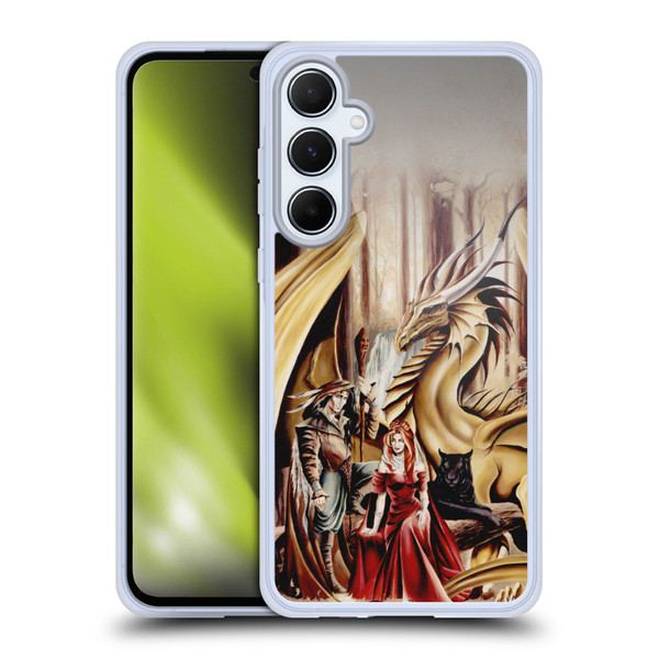 Ruth Thompson Dragons 2 Gathering Soft Gel Case for Samsung Galaxy A55 5G